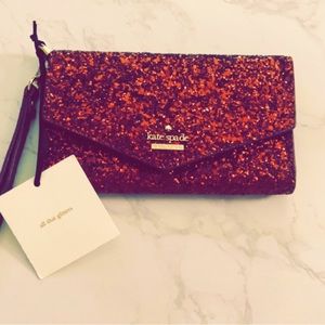 NWT! ❤️ Kate Spade ♠️ IPhone Wristlet